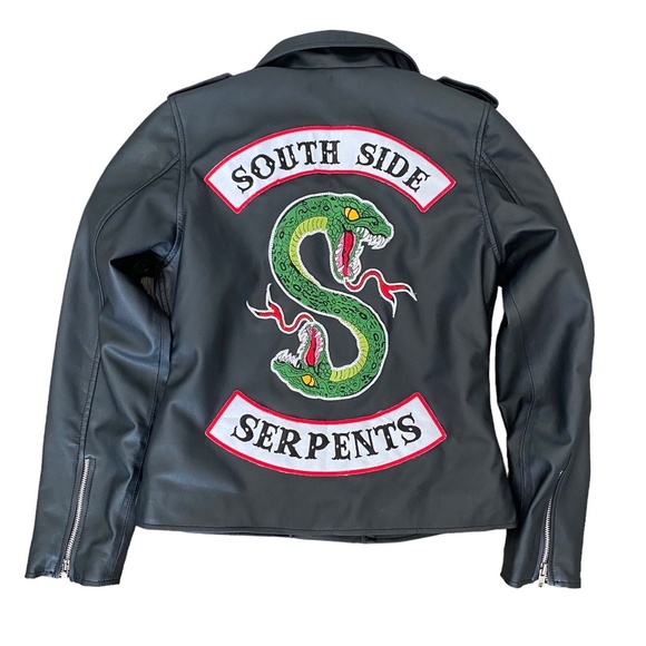Riverdale Jackets & Blazers - RIVERDALE South Side Serpents Faux Leather Jacket Small